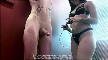 Femdom Goth Girl Turns Boyfriend Into Submissive Sex Slave