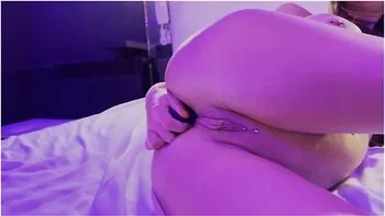 Monika Foxxx In Mask Masturbates With Big Toys Until Prolapse And Squirt