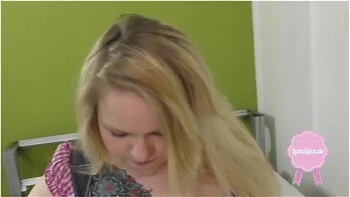 Luna Love In Blonde Bitch Fucked In A Dirndel And Full Of Cum