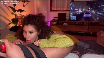 Beatrice Segreti In Girl Gives Blowjob While He Plays Playstation And Gets Fucked Very Hard