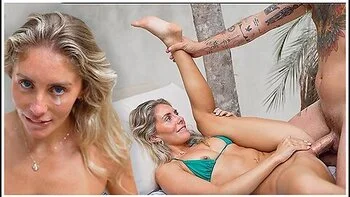 World Record Gangbang Queen Bonnie Blue Fucked By The Pool