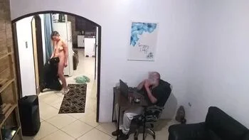 Naughty Wife Cheats On Husband With Delivery Guy - Blowjob & Creampie Fuck