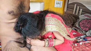 Desi Bhabhi Mariet Hardcore Fuck with Abiraj - Blowjob, Doggy Style, Cum on Tits