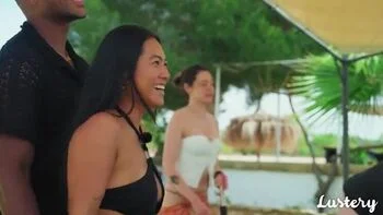 Lesbian Spanking Orgy - Lustery Couples Watch & Play in House of Love Ep 2-5