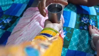 Lalita Singh Hot Desi Bahu Dirty Talk with Sasur in Bedroom - Blowjob, Creampie, Doggy Style Hindi Audio