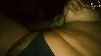 Step Sister Mou Smith Catches Hard Cock and Plays with Wet Pussy - Amateur Desi Indian Aunty Masturbation