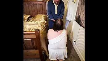 Greedy Slut Punished Hard - BBW Bondage Spanking & BDSM