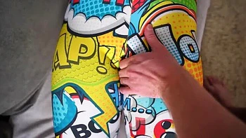 Wet Pussy Rubbing Compilation with Booty_assx in Tight Leggings