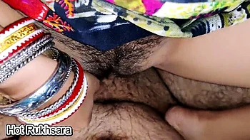 Hot Indian Desi Bhabhi Cheats with Husband's Best Friend - Hardcore Fucking & Cum on Tits