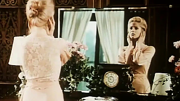 Vintage Threesome Garden Fuck with Busty Babes and Big Cock