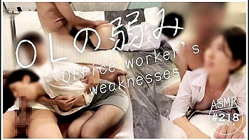 [office Worker Whose Weakness Was Seized] No, Please Forgive Me For Creampie...!