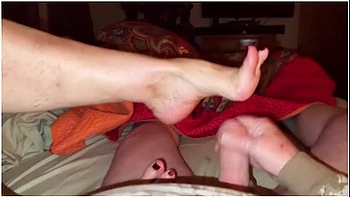 Your Stepaunt Ann Begs Then Demands You Cover Her Mature Feet In Cum