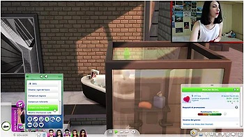 Gamer Girl, Mia Khalifa And Johnny Sins - The Sims 4