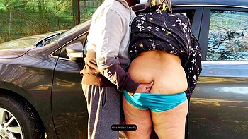 Public Car Fucking With A Cheating Hijab Wife Risky Outdoor Sex With Loud Moans And Hard Pounding