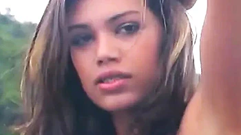 Sara Lemos Outdoor Hammock Fuck - Anal & Cum in Mouth