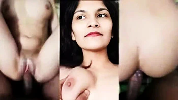 Hot Indian girl with big tits fucks step sister hardcore