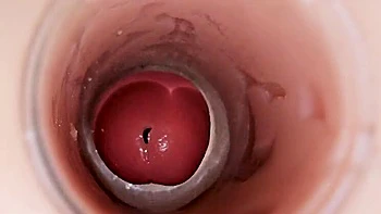 Ladytwitti Deep Pussy Creampie - Internal Camera Captures Huge Sperm Ejaculation