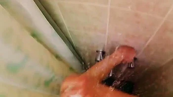 Stepmom LadyRoma Gives Handjob in Bathroom - Taboo Family Sex