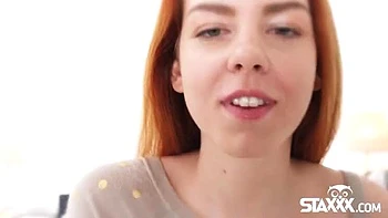 Redhead Teen Masha More Gets Tight Pussy Filled with Cock and Cum