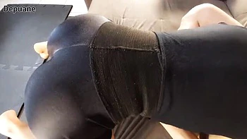 Horny Latina Step Sis in Tight Gym Shorts Teases and Gets Hard Doggy Style Fuck