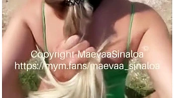 Maevaa Sinaloa - Dogging Public Fuck And Oral Creampie