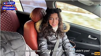 Katty West - Ex-girlfriend Asks Me To Fuck Her One Last Time Before Breaking Up In A Car In Public - Cumwalk