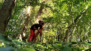 Petite Spanish Girl Lucia Bianco Gives Outdoor Blowjob & Takes Cum in Mouth POV - Small Tits, Big Cock HD