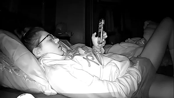 Peephole Camera Young h. Whore Masturbating Furiously to Porn