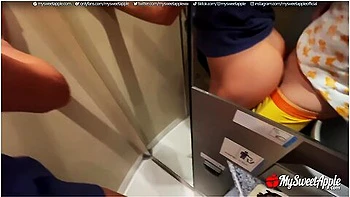 Public Sex In The Train, Risky Flashing, Doggystyle And Cumwalk / Real Amateur Couple