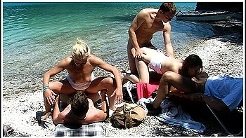 Outdoor Groupsex Orgy