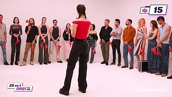 German Amateur Orgy: 20 Girls vs 1 Guy Fuck Fest - My Way Episode 1