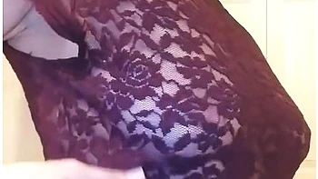 Blonde Girl On Camera