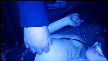 Girlfriend First Dogging Touched And Cummed On By Voyeurs In Parking Lot And Filmed By Cuckold