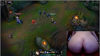 Vibrating Buttplug Fail And Feeding League Of Legends #10 Luna