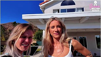 Stalking Our New Neighbor We Find Out He Has A Huge Dick - Sammmnextdoor - Dakota Lyn - Vince Karter