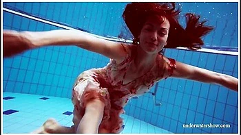 Sexy Swimming Italian Chick Martina