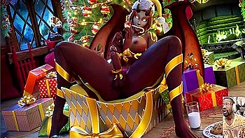 Huge Breast Trans Cums While Getting Anal Fucked, Trans Cock Has A Gift For You With Cleo Patra And Dark Elf