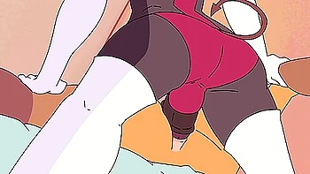 Car Toon And Hentai Anime - Fluffy Furry Girl Takes Hardcore Anal And Pussy Fucking Double Stuffed Creampie!