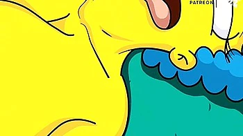 The Simpsons Homer And Marge Porn Video - Car Toon