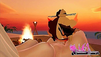 I Get Horny On The Beach Vr With Car Toon
