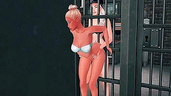 Car Toon In Perverted Futanari Cop