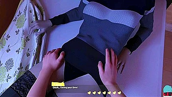 Helping The Hotties #107 Visual Novel Gameplay