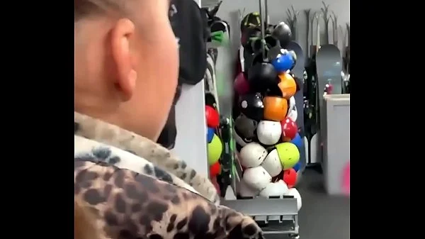 Risky sex in a ski shop with Anna Polina - MySexMobile