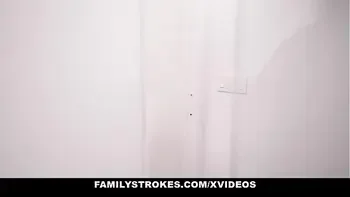 FamilyStrokes - Stepsister (Melody Foxx) Welcomes Stepbrother With Her Pussy