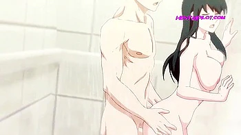 Shower Night Gone Wild With My Horny Girlfriend - Rough Doggy Sex Hentai With Anime Hentai And Car Toon