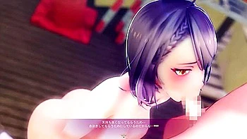 Hentai Yammy Girl Sucks Big Cock