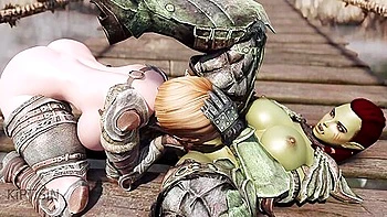 Orc And Nord Girls Warriors Lesbians And Their Hot Sex 2