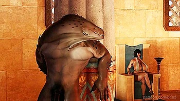 Queen Opala Vs Lizardman