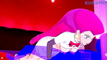Pokemon - Jessie Fucks In A Love Hotel