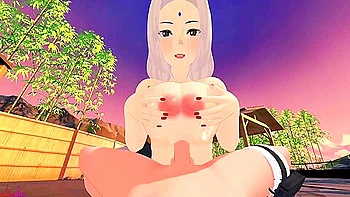 Naruto Helps Pleasure Tsunade